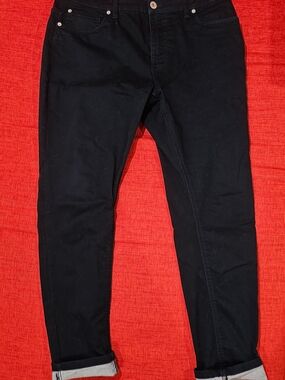 Men's Black Slim Chino Pants - Classic Everyday Style